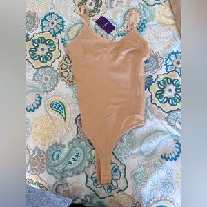 NWT Women's Tan Shapewear Bodysuit